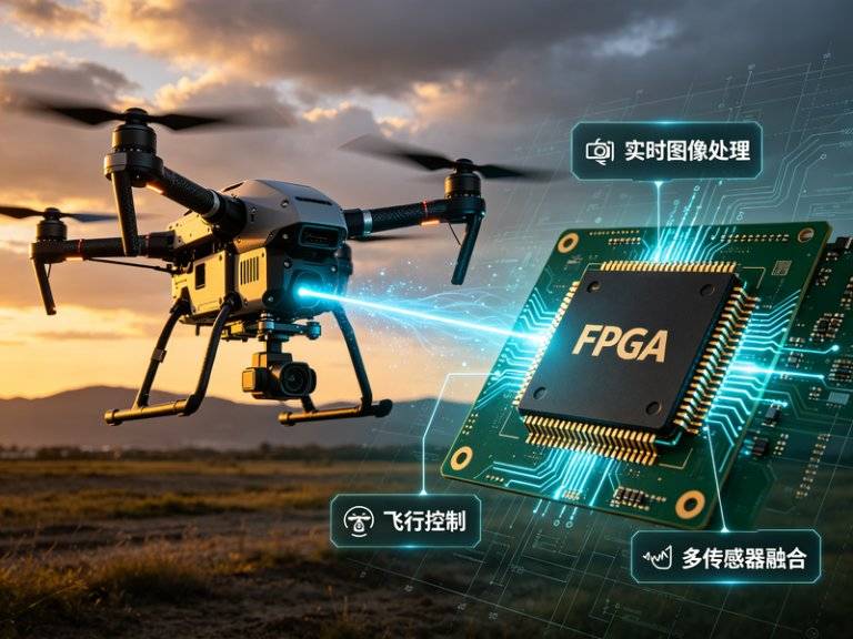 Arquitectura de cómputo a bordo para drones de gama alta: FPGA puro frente a MPSoC