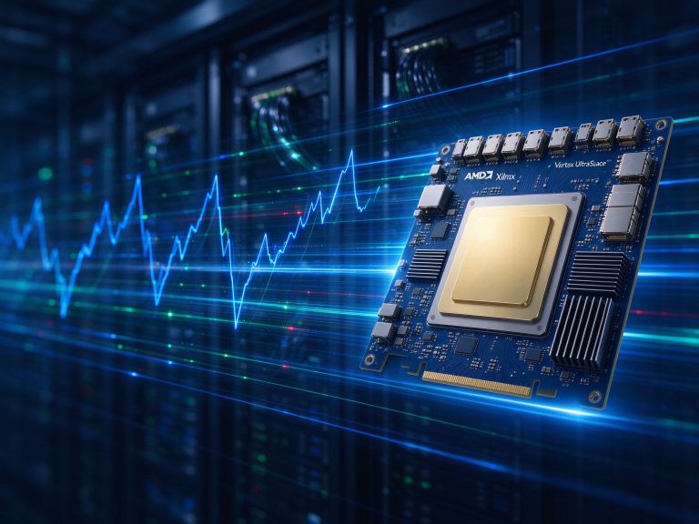 Plataforma de trading cuantitativo ultrarrápido en FPGA: cómo el VU13P ejecuta la cadena tick-to-trade en 300 ns