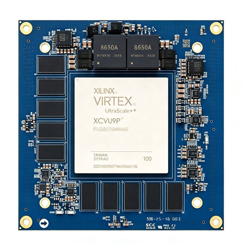 VU9C SoM FPGA de alta velocidad Xilinx XCVU9P Virtex UltraScale+