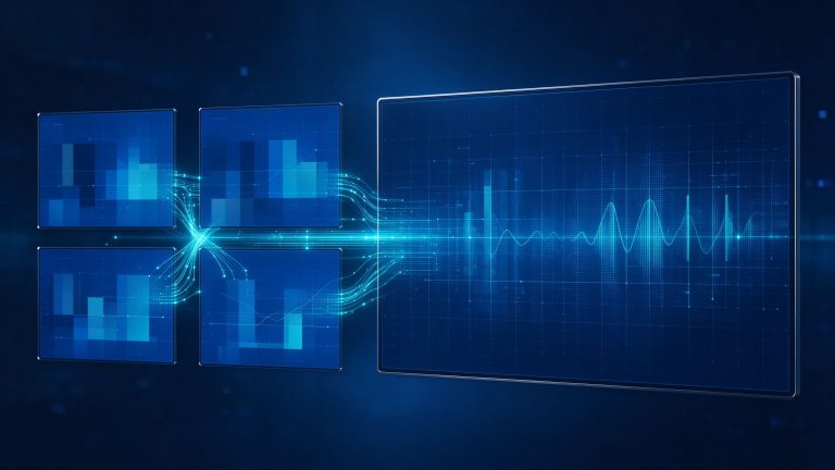 Composición de cuatro canales 1080p a salida 4K: un balance de ancho de banda