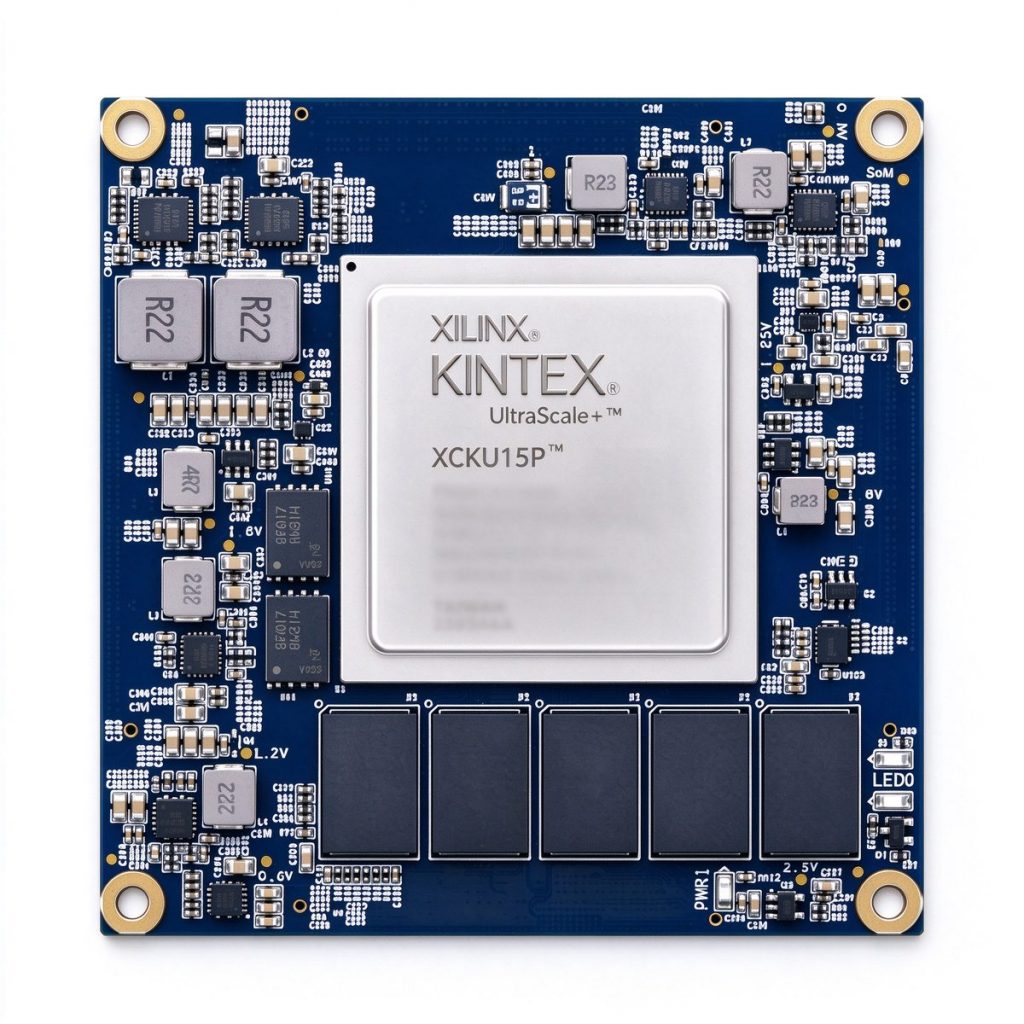 DUKU15P SoM FPGA de alto rendimiento AMD Xilinx Kintex UltraScale+ XCKU15P